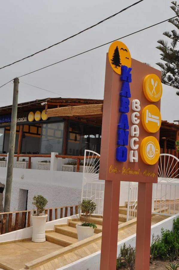 مولاي بوسلهام Kabano Beach Auberge Cafe Restaurant المظهر الخارجي الصورة