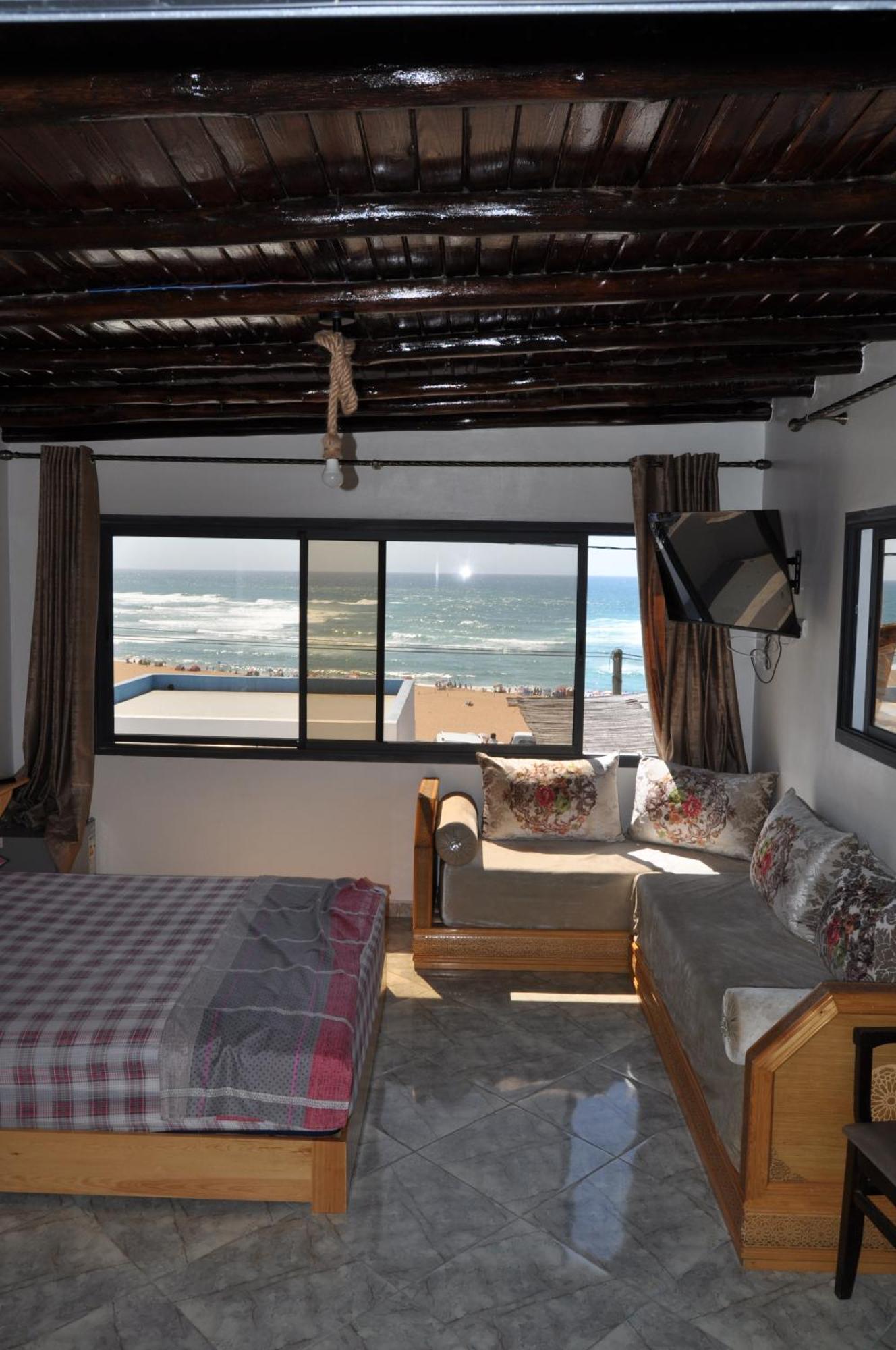 مولاي بوسلهام Kabano Beach Auberge Cafe Restaurant المظهر الخارجي الصورة